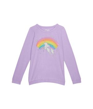 Chaser | Glitter Unicorn Recycled Bliss Knit Pullover (Little Kids/Big Kids)商品图片,9.8折, 独家减免邮费
