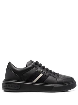 product side logo-plaque sneakers - men image
