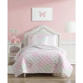 Laura Ashley | Ellyn Reversible 2 Piece Quilt Set,商家Macy's,价格¥517