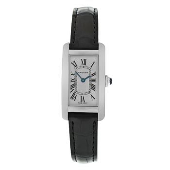 [二手商品] Cartier | Pre-owned Cartier Tank Americaine Quartz White Dial Ladies Watch 2489商品图片,