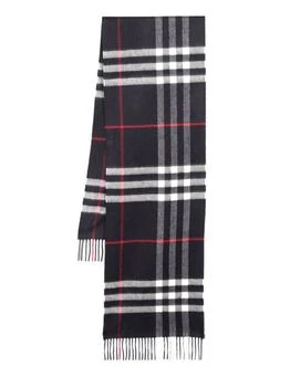 推荐BURBERRY - Giant Check Cashmere Scarf商品