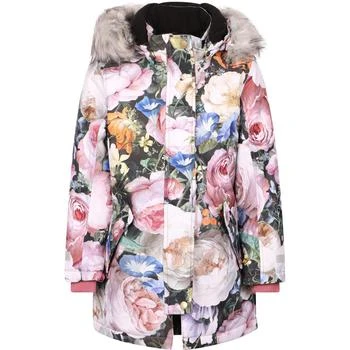 推荐Floral print padded winter parka商品