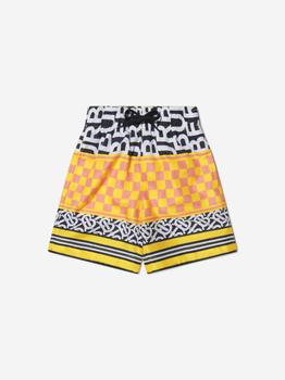 Burberry | Burberry Yellow Boys Monogram Patterned Swim Shorts商品图片,额外8折, 额外八折