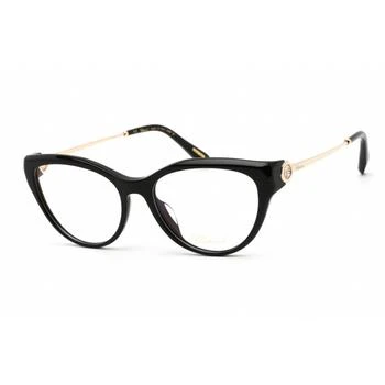 Chopard | Chopard Women's Eyeglasses - Clear Demo Lens Black/Gold Plastic Frame | VCH323S 0700 3.8折×额外9折x额外9折, 额外九折