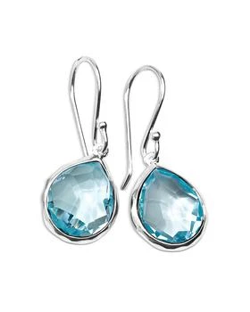 Ippolita | Sterling Silver Rock Candy® Blue Topaz Mini Teardrop Earrings,商家Bloomingdale's,价格¥2176