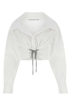 推荐Alexander Wang Cropped Poplin Shirt商品