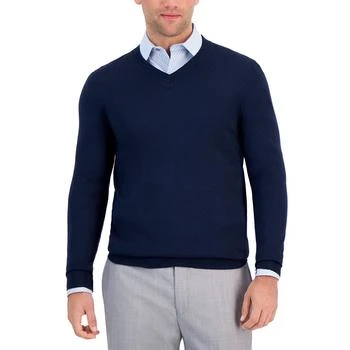 Alfani | Men's Long-Sleeve V-Neck Merino Sweater, Created for Macy's,商家Macy's,价格¥239