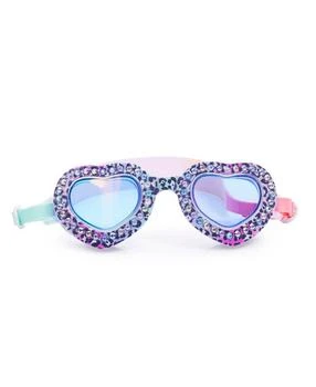 Girls' Leopard Love Swim Goggles - Ages 2-6