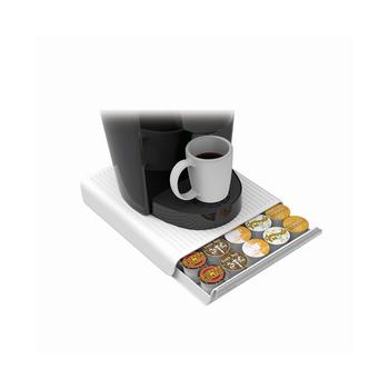 商品30 Capacity K-Cup Single Serve Coffee Pod Storage Organizer Drawer图片