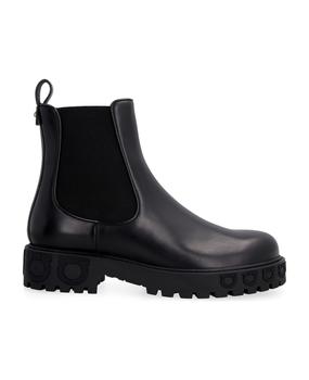 菲拉格慕女鞋, Salvatore Ferragamo | Leather Chelsea Boots商品图片 