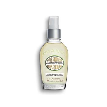 欧舒丹身体乳代购, L'Occitane | 欧洲直邮L'occitane欧舒丹甜扁桃美体紧肤油100ML保湿护肤滋润商品图片 额外8.2折, 额外八二折