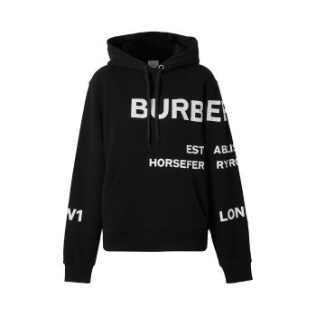 推荐BURBERRY 博柏利 女士黑色卫衣/帽衫 8040767商品