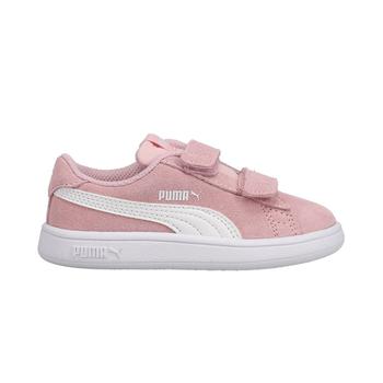 商品Puma | Smash V2 Suede Slip On Sneakers (Infant-Little Kid),商家SHOEBACCA,价格¥198图片