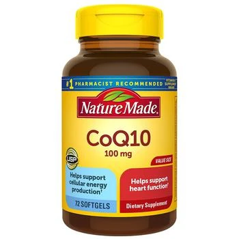 Nature Made | CoQ10 100 mg Softgels,商家Walgreens,价格¥277