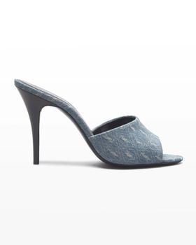 推荐LA 16 YSL Jacquard Mule Sandals商品