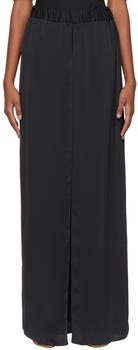 ROSETTA GETTY, ROSETTA GETTY | Black Slit Trousers商品图片 额外8.5折, 独家减免邮费, 额外八五折