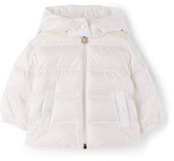 moncler羽绒服是什么牌子, Moncler | Baby White Down Childe Jacket商品图片 