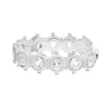 商品Judith Ripka | Little Luxuries Bezel Set White Topaz Gemstone Ring,商家Jomashop,价格¥862图片