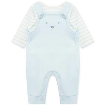 Little Me | Baby Boys Wonder Cotton Top and Overall, 2 Piece Set 独家减免邮费