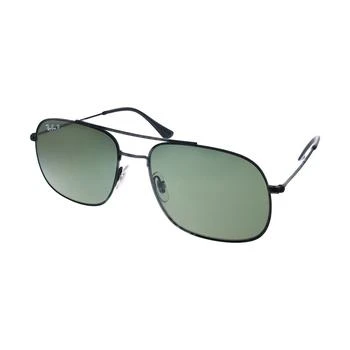 Ray-Ban | Ray-Ban  RB 3595 90149A 59mm Unisex Square Sunglasses 4.5折