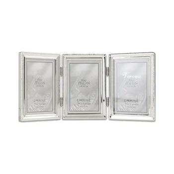 Lawrence Frames | Metal Triple Picture Frame with Inner Beading, 3.5" x 5",商家Macy's,价格¥285
