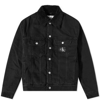 商品Calvin Klein | Calvin Klein Regular Sherpa Denim Jacket,商家END. Clothing,价格¥876图片