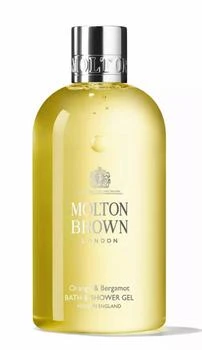 Molton Brown | Orange & Bergamot Bath & Shower Gel 10 Fl Oz In Yellow,商家Premium Outlets,价格¥255