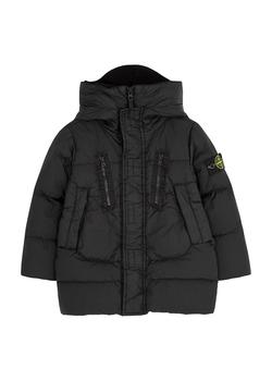 加拿大stone island jacket, Stone Island | KIDS Black quilted shell parka (2-4 years)商品图片 