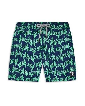 TOM & TEDDY | Boys' Turtle Print Swim Trunks - Little Kid, Big Kid,商家Bloomingdale's,价格¥441
