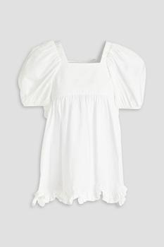 商品CECILIE BAHNSEN | Vega gathered taffeta top,商家THE OUTNET US,价格¥1947图片