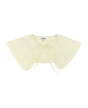 Ganni | Collar With Stripe Pattern商品图片,9.4折