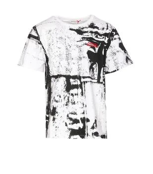 Alexander McQueen | Alexander McQueen Graphic Print Crewneck T-Shirt 5.7折起, 独家减免邮费