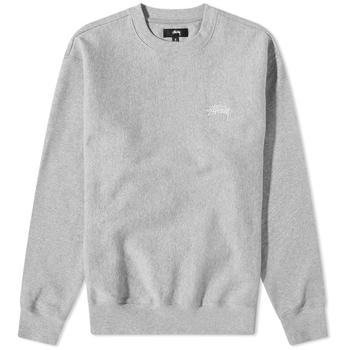 stussy卫衣直邮, STUSSY | Stussy Stock Logo Crew商品图片 