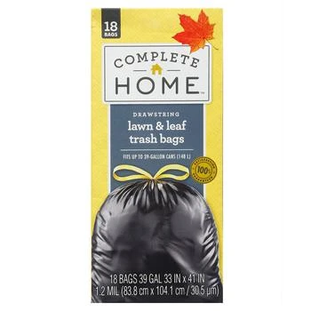 Complete Home | Drawstring Trash 39 Gallon,商家Walgreens,价格¥67