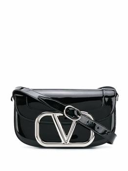 加拿大valentino包, Valentino | Valentino Women's Black Leather Shoulder Bag商品图片 