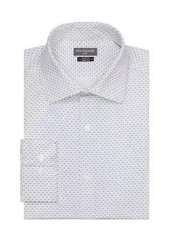 Van Heusen | Men's Flex Wrinkle Free Stretch Collar Dress Shirt商品图片,