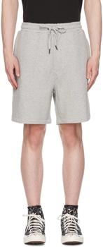 Ksubi | Gray 4 X 4 Shorts商品图片,额外8.5折, 独家减免邮费, 额外八五折