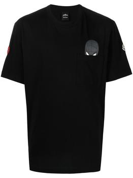 Moncler | Moncler Mens Black Cotton T-Shirt商品图片,9.2折