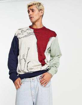 Rip N Dip | RIPNDIP nermhol knitted jumper in multi商品图片,