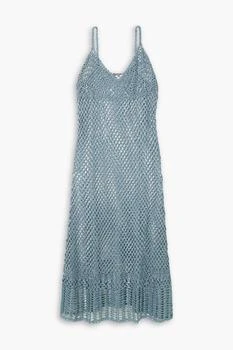 推荐Silena crochet-knit midi dress商品