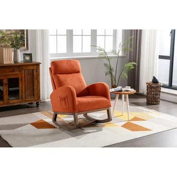 Simplie Fun | living room Comfortable rocking chair living room chair,商家Premium Outlets,价格¥1602