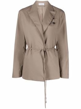 brunello cucinelli jacket, Brunello Cucinelli | Brunello Cucinelli Women's Brown Cotton Jacket商品图片 