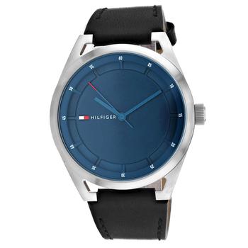 tommy hilfiger手表是什么牌子, Tommy Hilfiger | Collin Quartz Blue Dial Mens Watch 1791769商品图片 8.9折