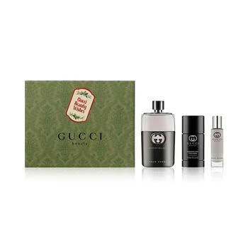 Gucci | Men's 3-Pc. Guilty Pour Homme Eau de Toilette Gift Set 