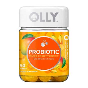 商品Olly Gummies | Olly Purely Probiotic Gummy, Immune and Digestive Health, Mango, 50 Ea,商家MyOTCStore,价格¥78图片