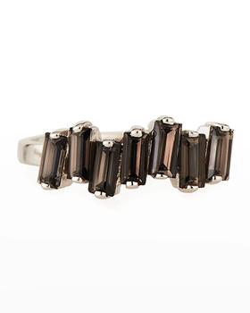 商品Suzanne Kalan | 14K White Gold Amalfi Wave Ring, Size 4-8.5,商家Neiman Marcus,价格¥7102图片