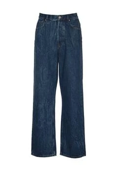 Dries Van Noten | Dries Van Noten Mid-Rise Wide-Leg Jeans,商家Cettire,价格¥2166