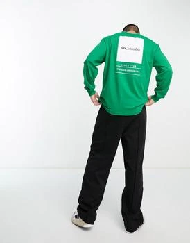 推荐Columbia Barton Springs long sleeve t-shirt in green Exclusive at ASOS商品