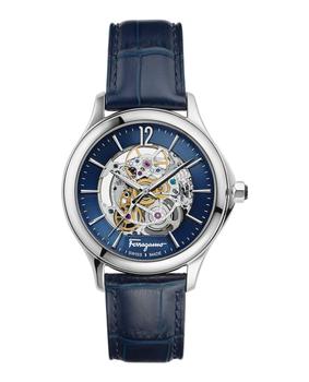 菲拉格慕手表, Salvatore Ferragamo | Ferragamo Time Automatic Watch商品图片 4.7折, 独家减免邮费