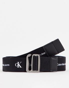 Calvin Klein | Calvin Klein Jeans off-duty slider 35mm belt in black商品图片,5.9折